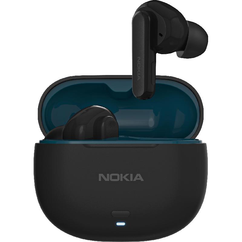 Compare Nokia Go 2 Pro Earbuds, Noise Cancelling Microphone, Bluetooth, USB Charging, Builtin Microphone, Black at KSA Price