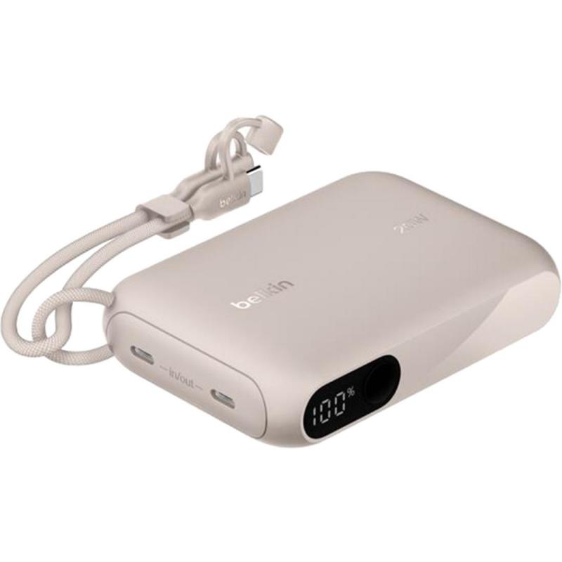 Belkin BoostCharge Power Bank 10000 mAh with Display,…