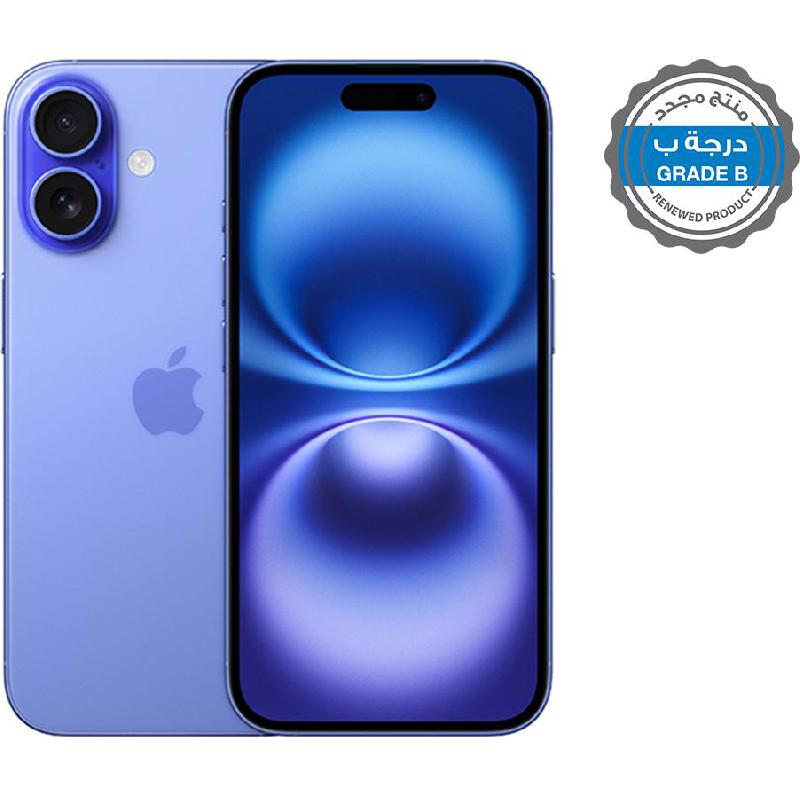 Compare Renewed Grade B Apple iPhone 16, 512 GB, Ultramarine, 5G at KSA Price