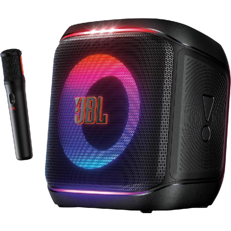 Compare JBL PartyBox Encore 2 Bundle with JBL Wireless Mic Portable Speaker, Bluetooth, up to 15 Hours Playtime, Black at KSA Price