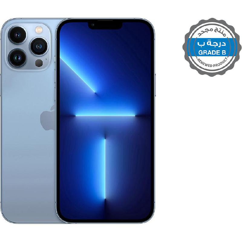 Compare Renewed Grade B Apple iPhone 13 Pro Max, 256 GB, Sierra Blue, 5G at KSA Price
