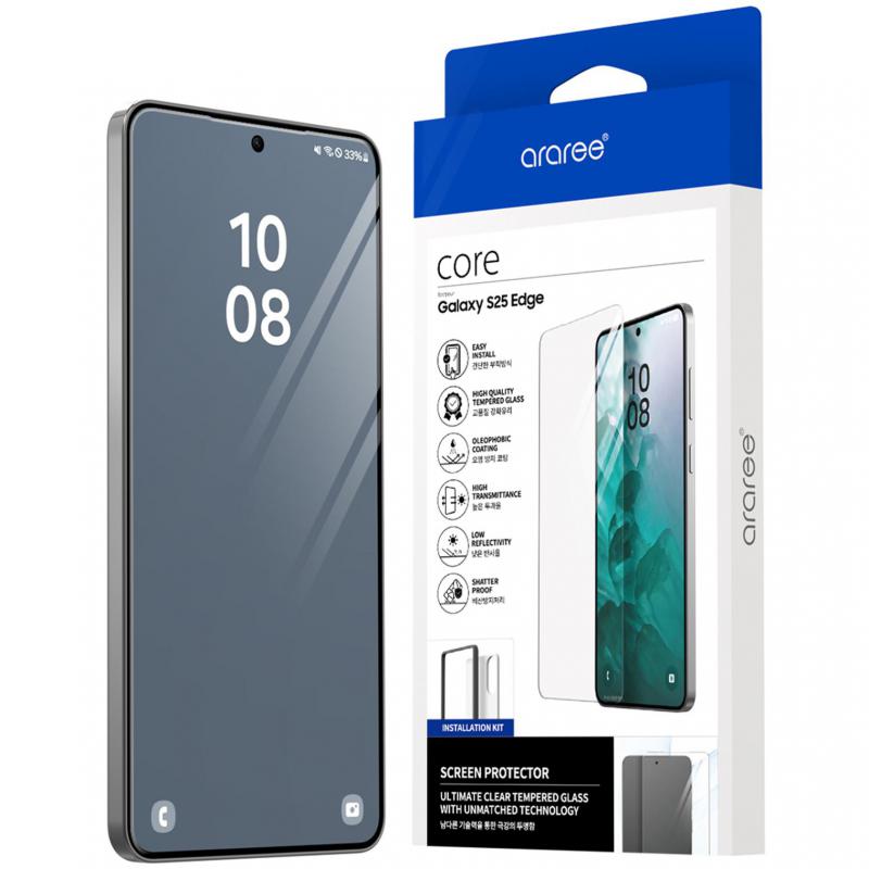 Compare Araree Core Smartphone Screen Protector, for Samsung Galaxy S25 Edge, Tempered Glass at KSA Price