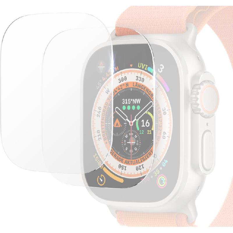 Compare Araree Core Smartwatch Screen Protector, for Apple Watch Ultra 3Watch Ultra 2Watch Ultra, Glass, 2 Pack at KSA Price