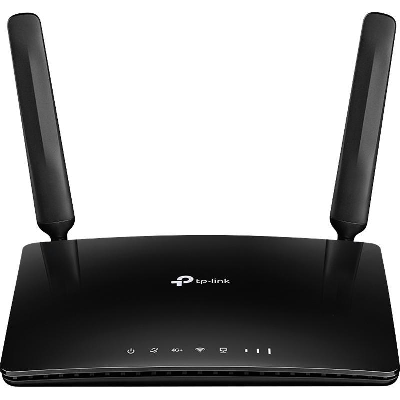 Compare TPLink Archer MR600 4G+ CPE Router, up to 1167 Mbps 5 GHz: up to 867 Mbps2.4 GHz: up to 300 Mbps, up to 64 Devices, Dual Band 2.4 GHz5 GHz, Wireless AC 802.11ac, Black at KSA Price