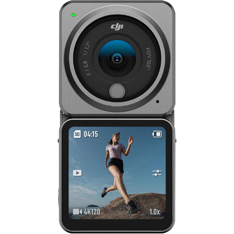 Compare Osmo DJI Action 2 Dual Screen Action Cam, 4K 4:3: 4096 X 3072@242530485060fps, Black at KSA Price