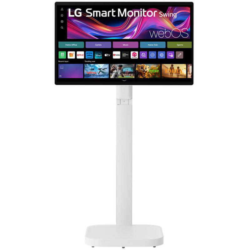 Compare LG 31.5 Monitor with Stand, 4K UHD Ultra HD, 60 Hz, 5ms, Touchscreen, Builtin Dual Speaker 2 X 5W, White at KSA Price
