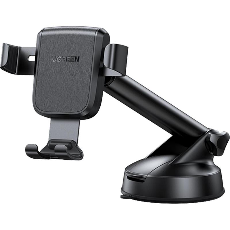 Compare UGREEN LP200 Gravity Phone Holder with Suction Cup Smartphone Car Accessory, Universal, for Most Devices, Black at KSA Price
