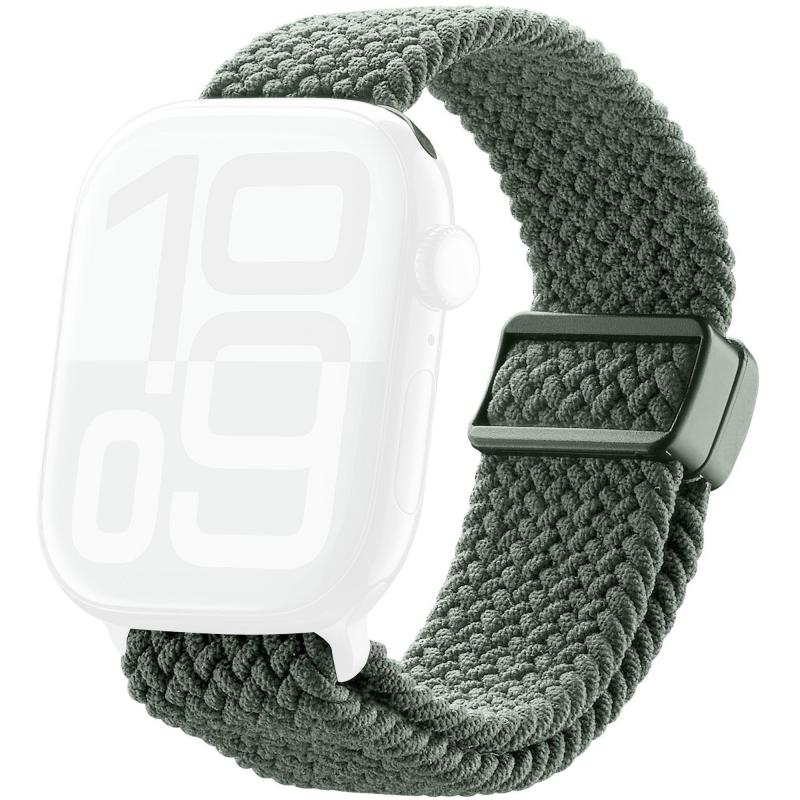 Compare Cellularline SOFT BAND Wrist Strap, for Watch Ultra 3Watch Ultra 2Watch Series 11 46Watch Series 10 46, Nylon, Green at KSA Price