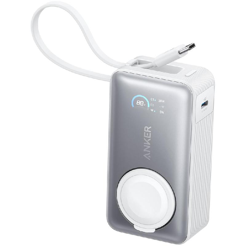 Anker Nano Power Bank 10K mAh 30W with Built-In…