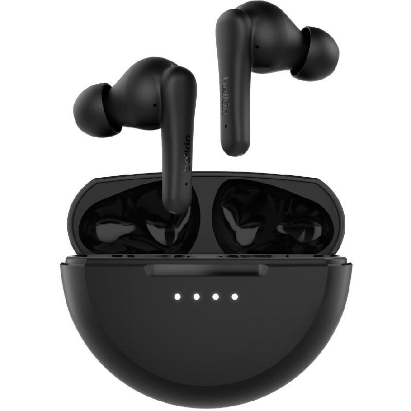 Belkin SoundForm Rhythm Earbuds, Bluetooth, USB…