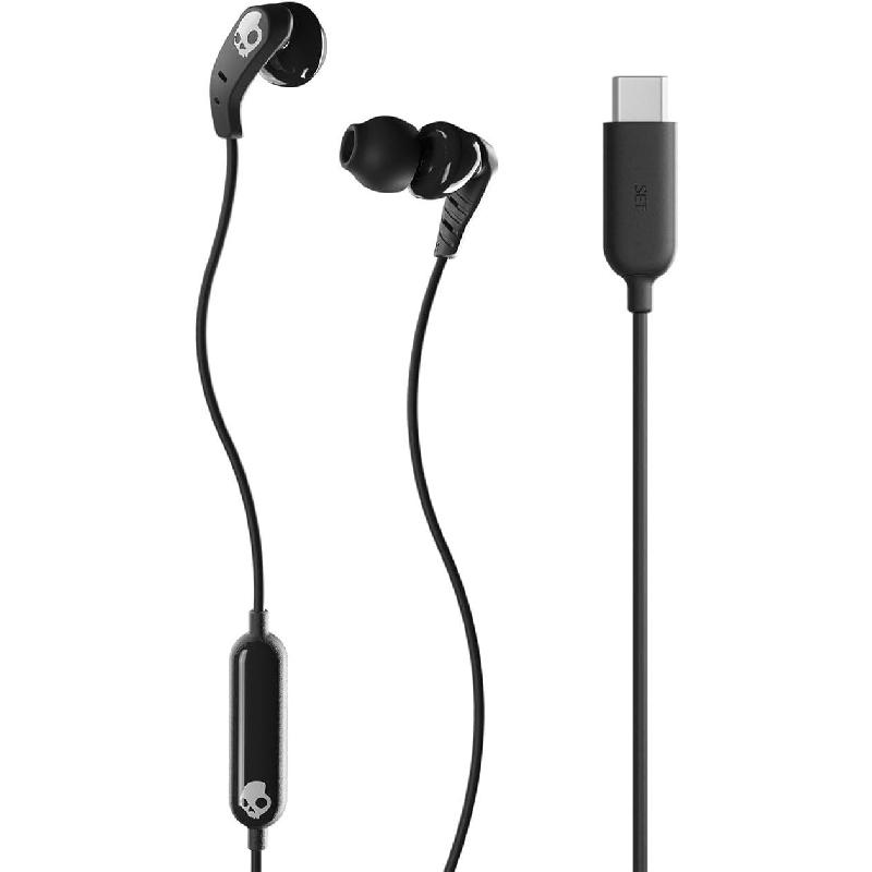 Compare Skullcandy Set InEar Earphones, Wired, USBC, Inline Microphone, True Black at KSA Price