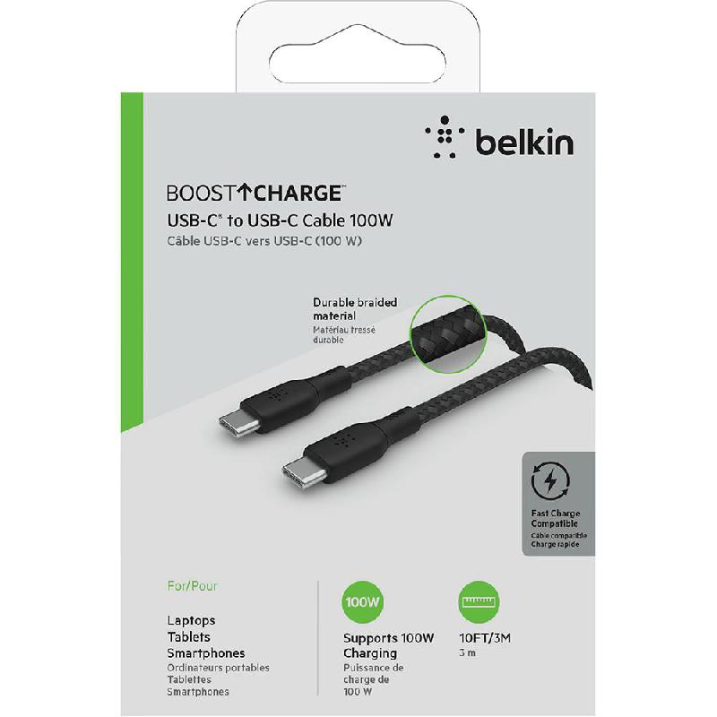 Compare Belkin BoostCharge USBC to USBC Standard Cable, 3.00 m  9.84 ft , Black at KSA Price