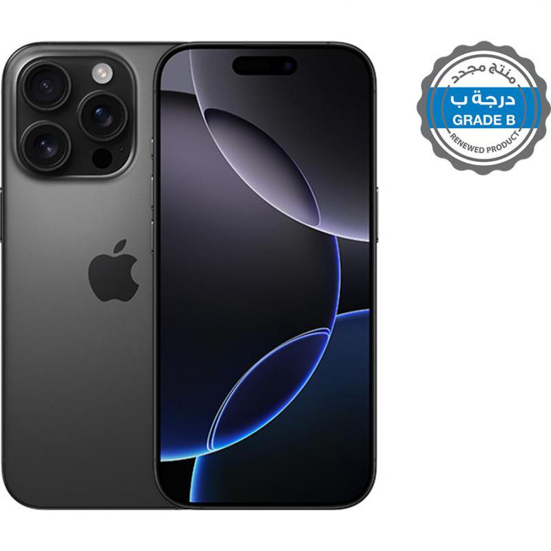 Compare Renewed Grade B Apple iPhone 16 Pro, 1 TB, Black Titanium, 5G at KSA Price