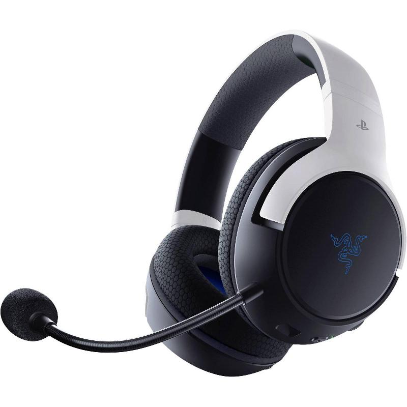 Compare Razer Kaira HyperSpeed PlayStation Licensed Gaming Headset, Passive Noise Isolation, Wireless, USB Charging, Unidirectional Microphone, White at KSA Price