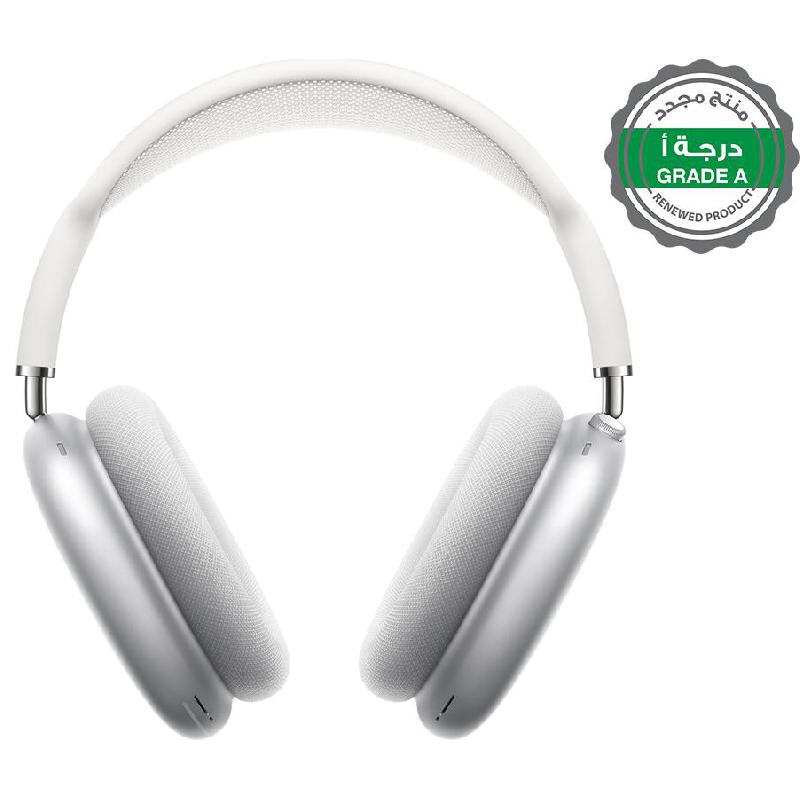 Compare Renewed Grade A Apple AirPods Max OverEar Headphones, Active Noise Cancelling, Bluetooth, USB Charging, Builtin Microphone, Silver at KSA Price