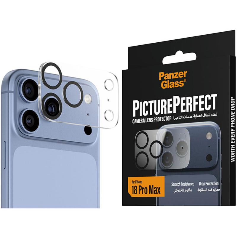 Compare PanzerGlass PicturePerfect Camera Lens Protector Full Frame Smartphone Camera Accessory, for iPhone 18 Pro Max, Clear at KSA Price