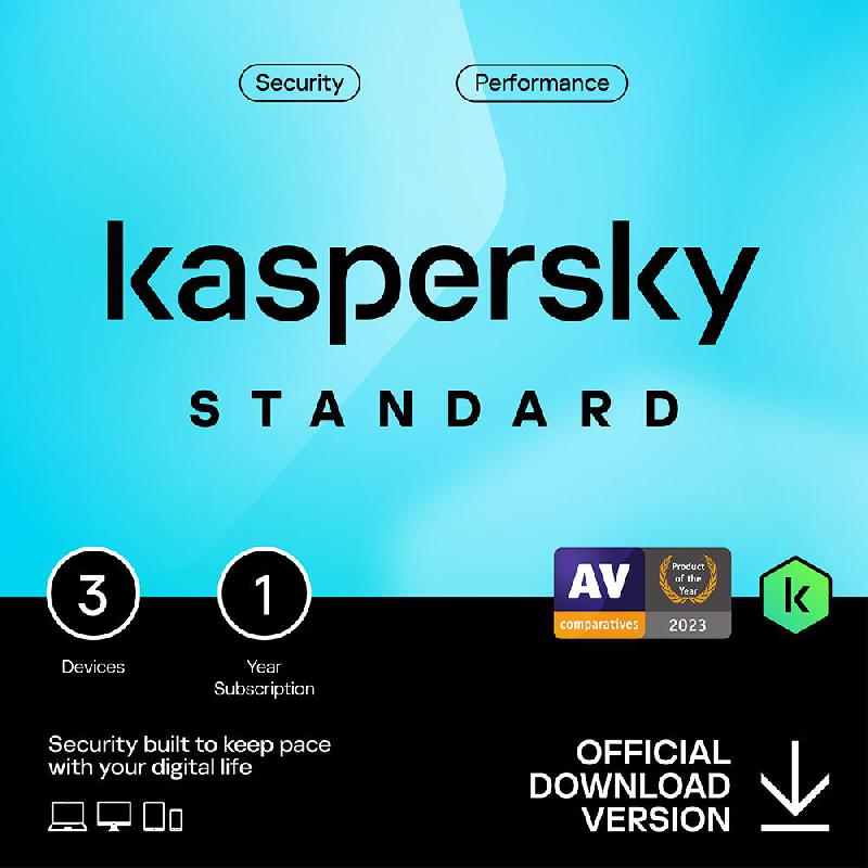 Compare Kaspersky STANDARD, ArabicEnglish, 3 Devices 1 Year, Product Key Internet Download at KSA Price
