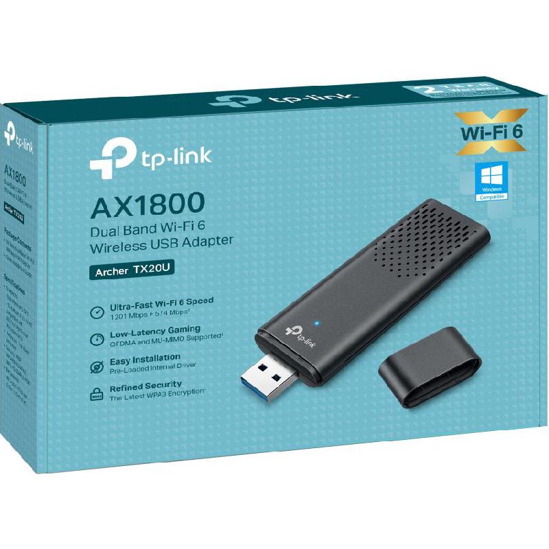 TP-Link Archer TX20U USB Wireless Adapter, Wireless…