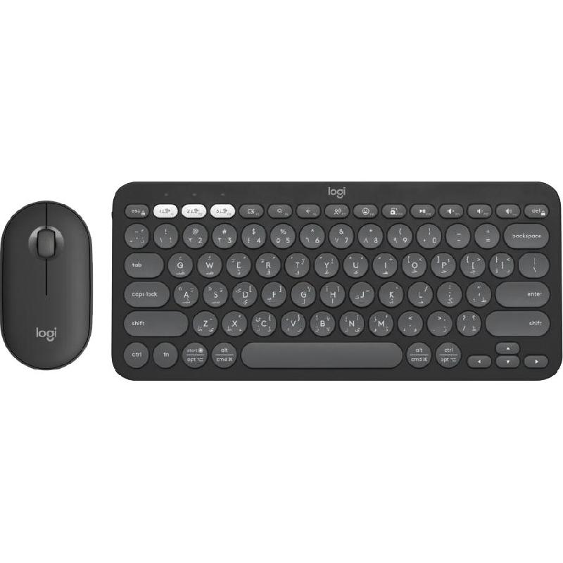 Logitech Pebble 2 MK380s Desktop (Keyboard and…