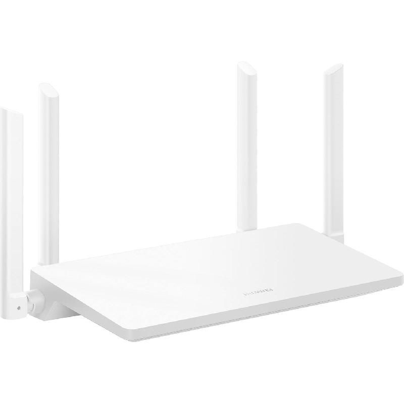 Compare HUAWEI WiFi AX2 Wireless Router, 5 GHz: up to 1201 Mbps2.4 GHz: up to 300 Mbps, up to 64 Devices, Dual Band 2.4 GHz5 GHz, WiFi 6 802.11ax, 3 Port LANWAN Auto Adapter, at KSA Price