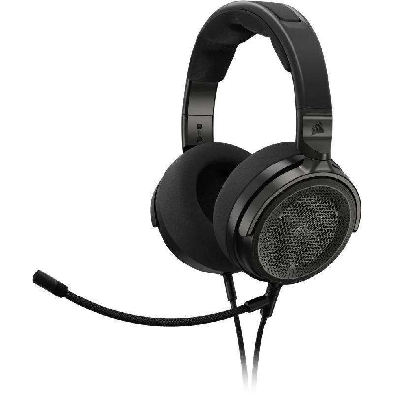 Compare CORSAIR Virtuoso Pro RGB Mechanical Gaming Headset, Noise Cancelling, Wired, USB, Bidirectional Microphone, Carbon Black at KSA Price