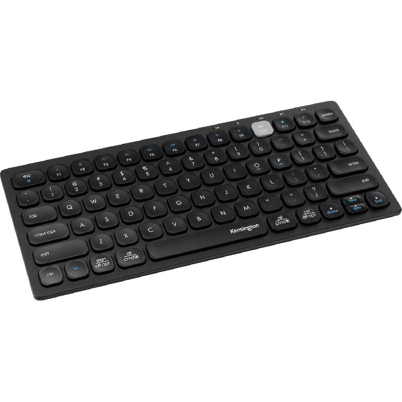 Compare Kensington MultiDevice Dual Wireless Compact Keyboard Keyboard, BluetoothWireless 2.4 GHz RF, for iOSAndroidWindows OSmacOS, Black at KSA Price