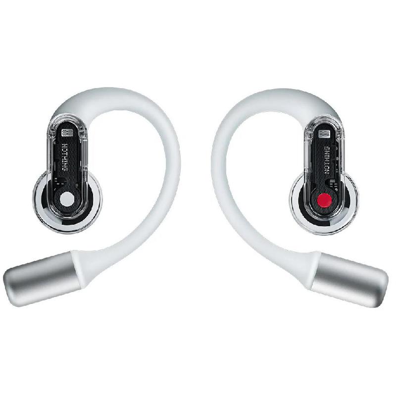 Compare Nothing Ear open Earbuds, Bluetooth, USBC Charging, Builtin Microphone, White at KSA Price