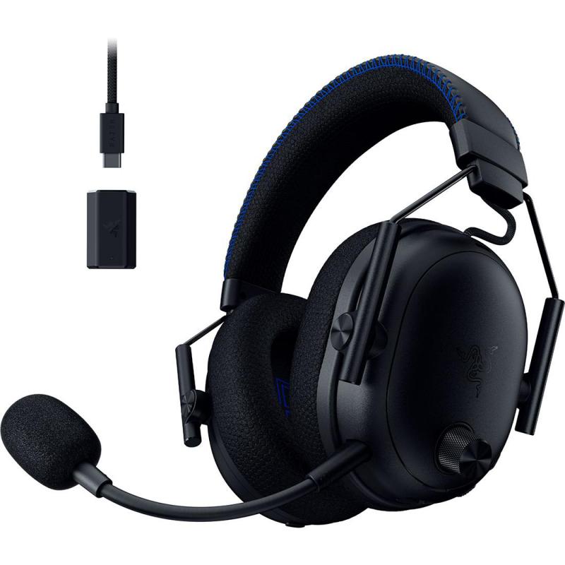 Compare Razer BlackShark V3 Pro PlayStation Licensed Gaming Headset, Hybrid Active Noise Cancelling, BluetoothWireless, USBC, Detachable Microphone, Black at KSA Price