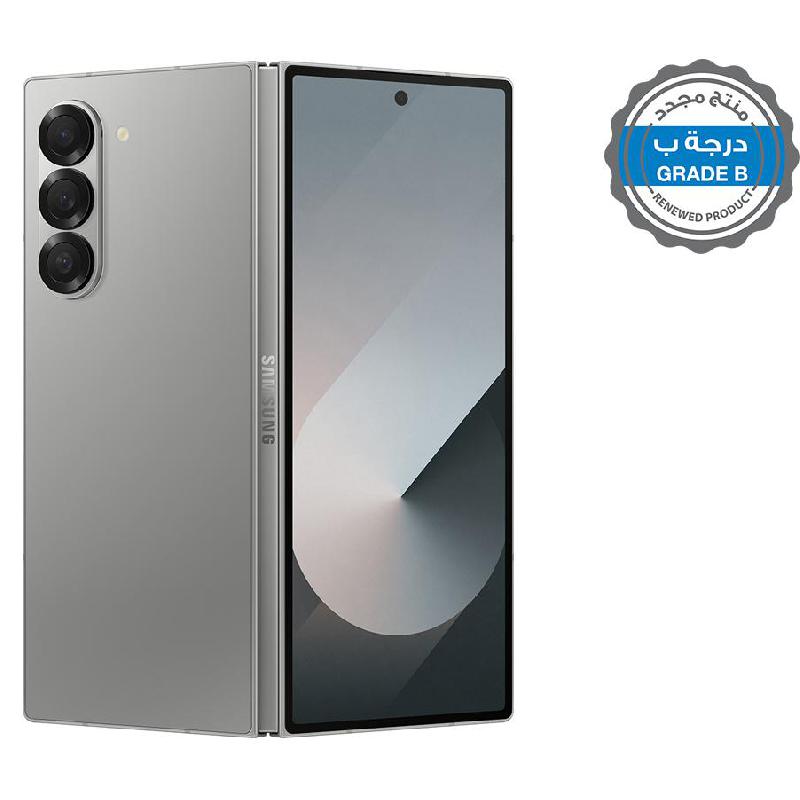 Compare Renewed Grade B Samsung Galaxy Z Fold6, 512 GB, Silver Shadow, 5G at KSA Price