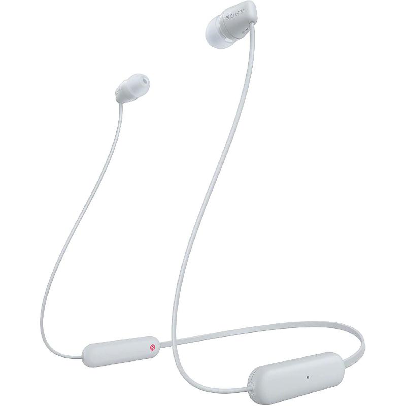 Sony WI-C100 In-Ear Earphones with Neckband, Bluetooth,…