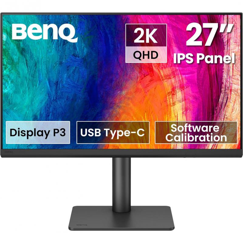 Compare BenQ PD2706QN 27 Monitor, QHD Quad HD, 100 Hz, 5ms GtG, Builtin Dual Speaker 2 X 3W, Black at KSA Price