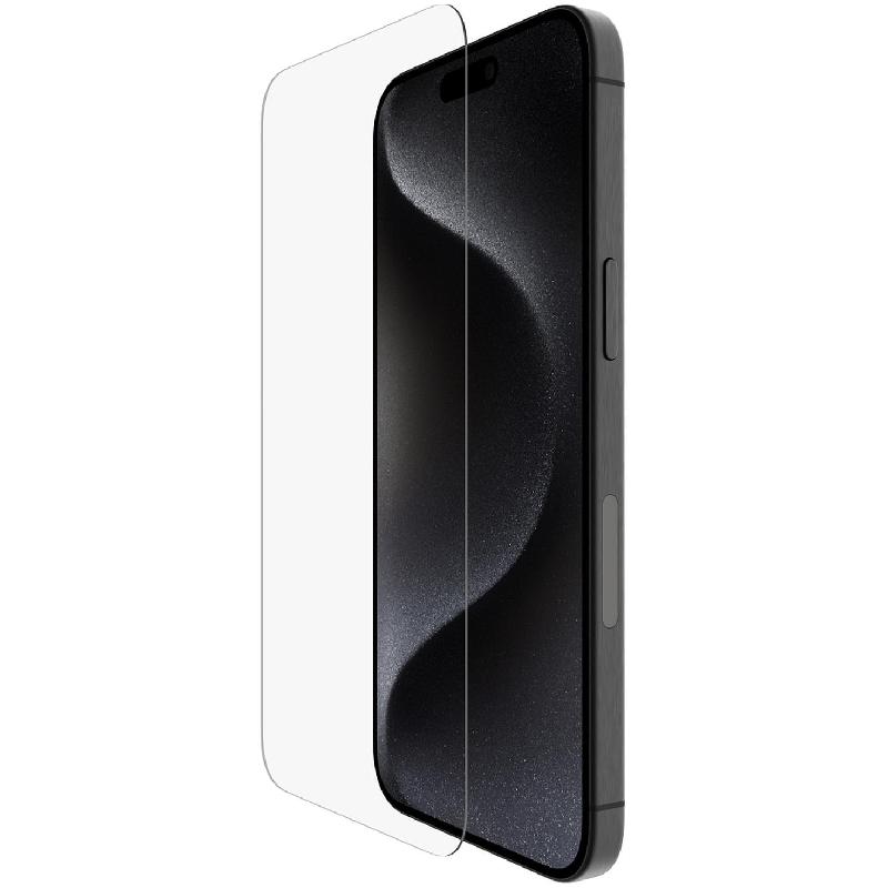 Compare Belkin ScreenForce UltraGlass Smartphone Screen Protector, for iPhone 15 Pro Max, Ultra Slim 0.29 mm at KSA Price