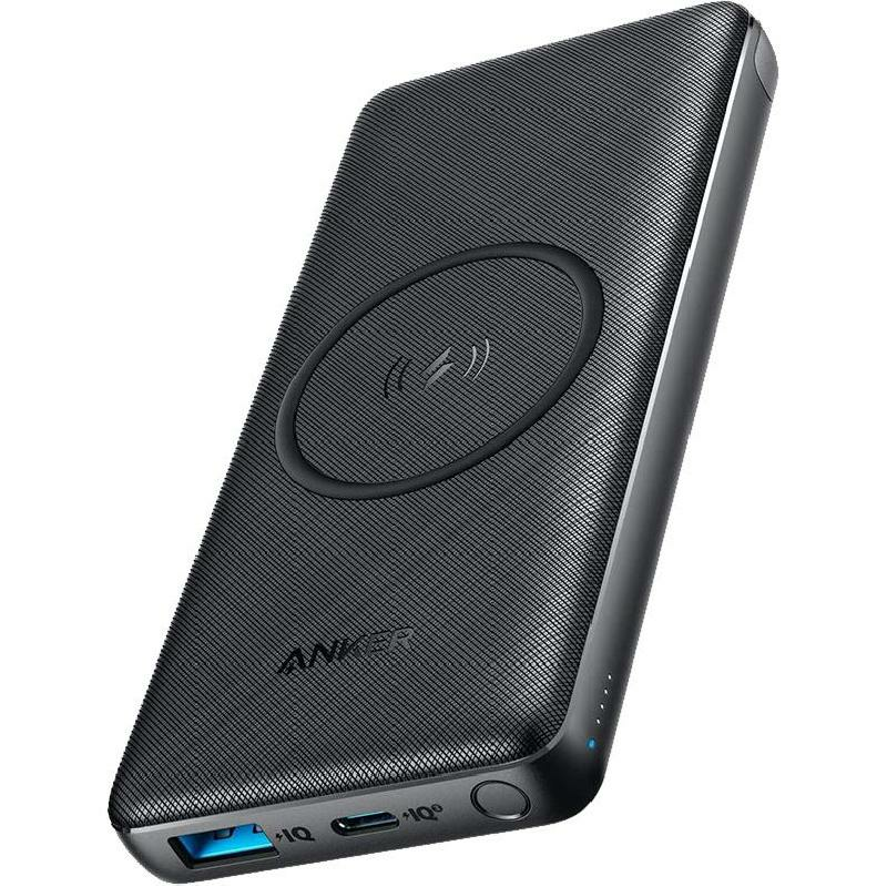 Compare Anker PowerCore III Sense 10K Wireless, QiPMA, 10000 mAh, Dual USB 1X USB1X USBC, Black at KSA Price