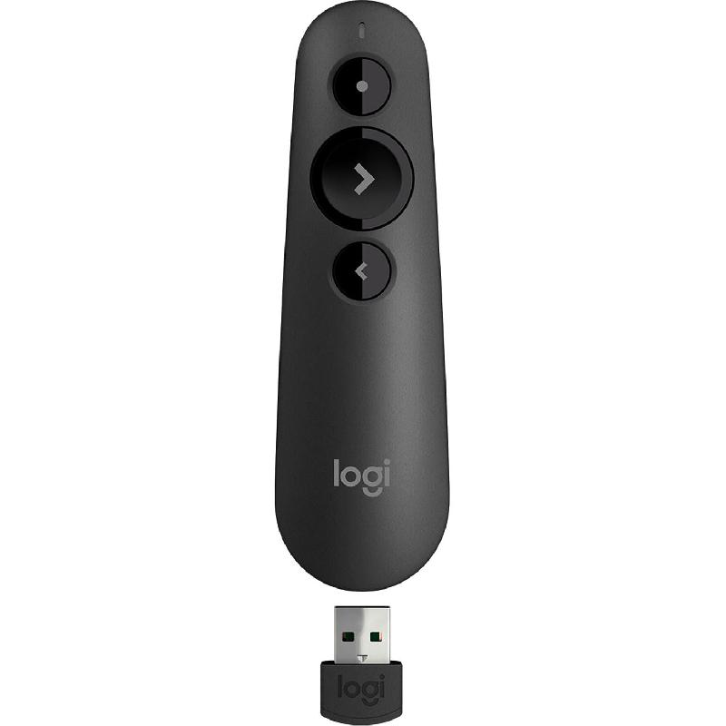 Compare Logitech R500s Wireless Presenter with Laser Pointer, MacWindows, BluetoothWireless 20 m at KSA Price