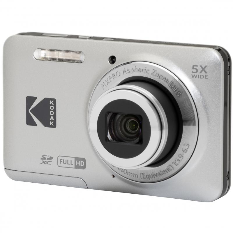 Compare Kodak FZ55 Point and Shoot Camera, 16.35 MP, 5X Optical Zoom, Silver at KSA Price