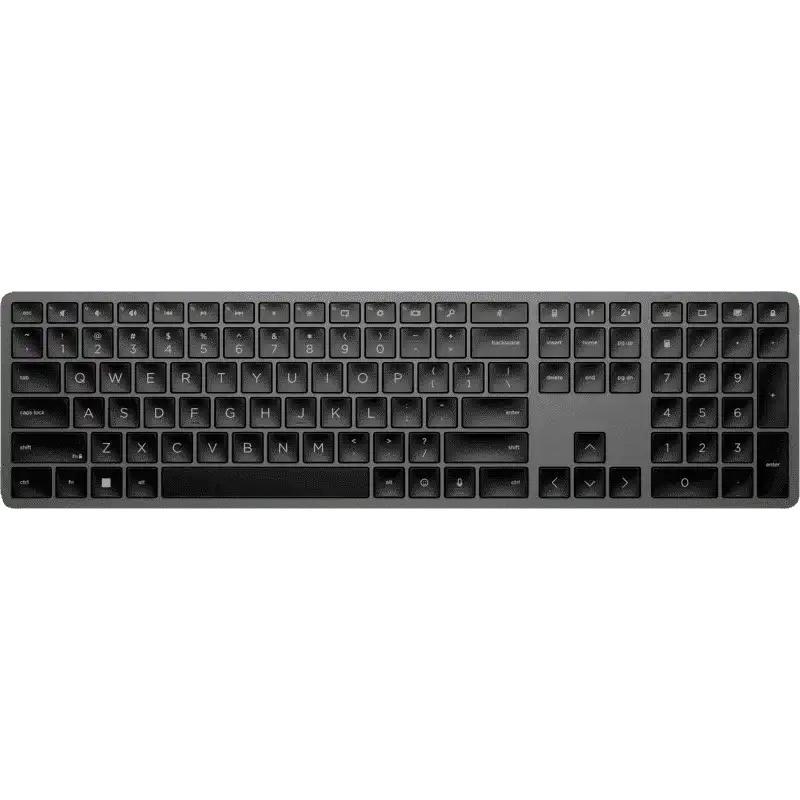 Compare HP 975 Dual Mode Keyboard, BluetoothWireless 2.4 GHz RF, for Devices with WindowsmacOS, Black at KSA Price