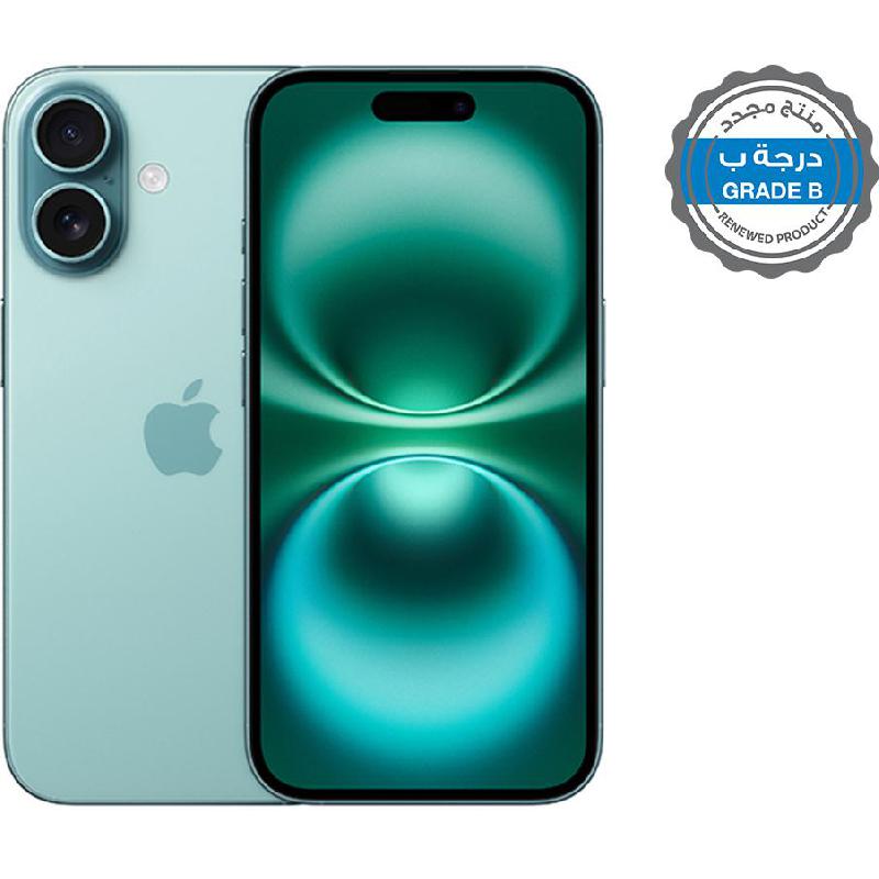 Compare Renewed Grade B Apple iPhone 16, 512 GB, Teal, 5G at KSA Price
