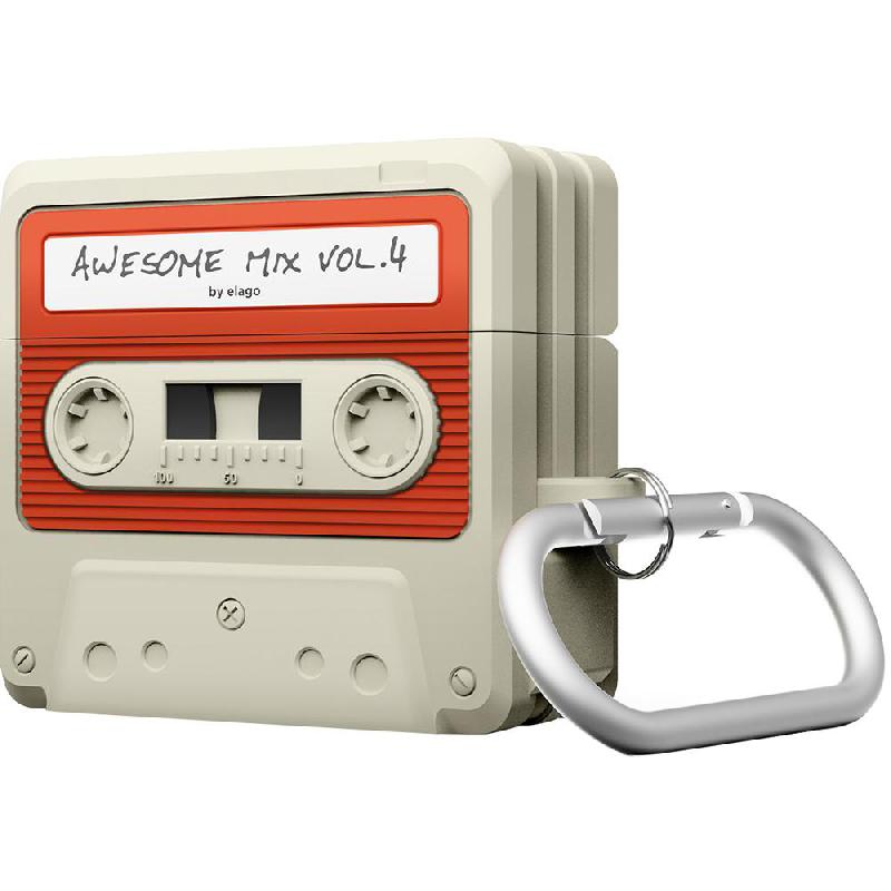 Compare Elago Cassette Tape Earbuds Case, for Apple AirPods 4, Classic White at KSA Price