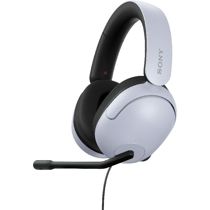 Compare Sony INZONE H3 Gaming Headset, Active Noise Cancelling, Wired, 3.5 mm ConnectorUSB, Unidirectional Microphone, WhiteBlack at KSA Price