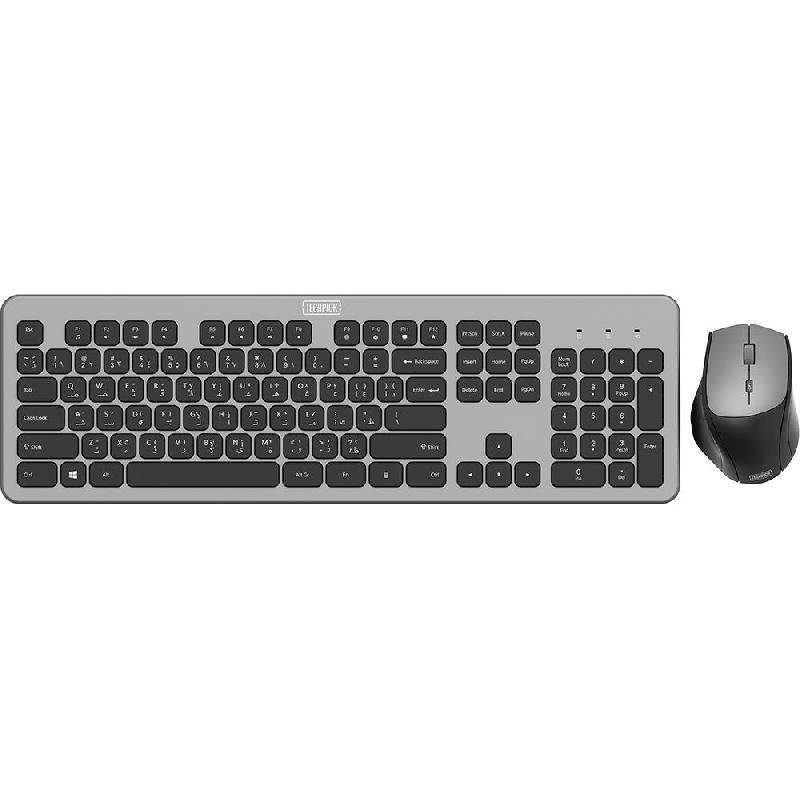 Compare Techpick HGFKMW700 Desktop Keyboard and Mouse, Wireless 2.4 GHz RF, for Devices with Windows, Black at KSA Price
