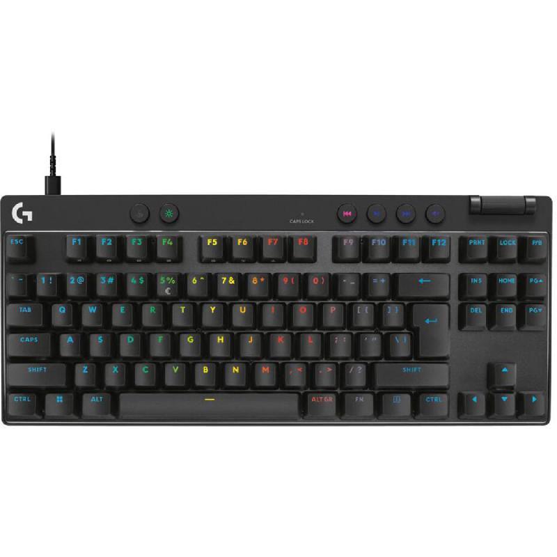 Compare Logitech G PRO X TKL RAPID Magnetic Analog Switches Gaming Keyboard, Wired, for LaptopDesktop ComputerGaming Desktop ComputerCPU Windows OS, Black at KSA Price
