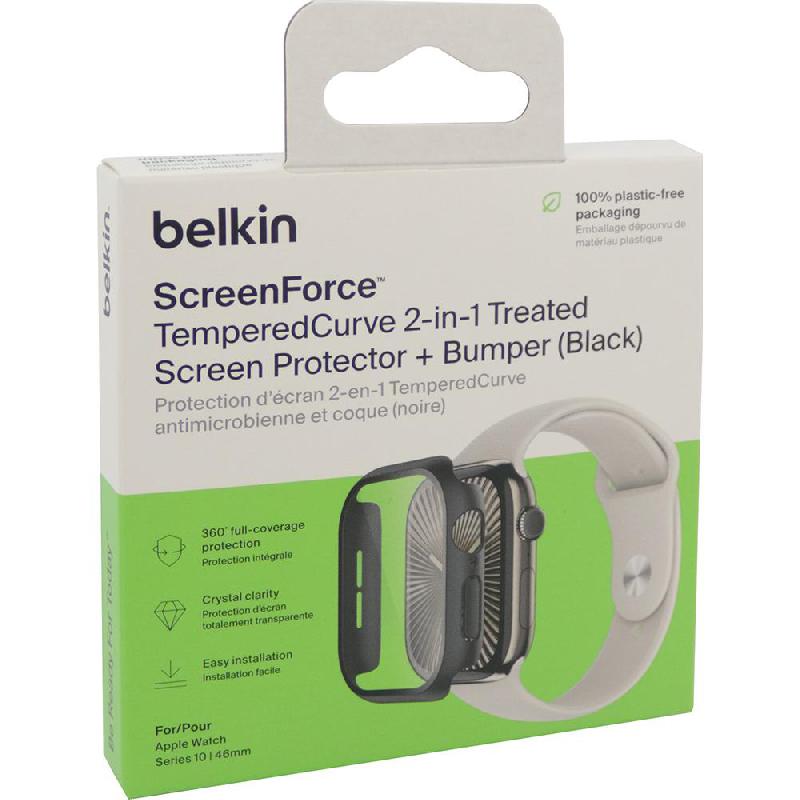 Compare Belkin Full Body Protection Smartwatch Fit Case, for Apple Watch Series 11 46Watch Series 10 46, Black at KSA Price