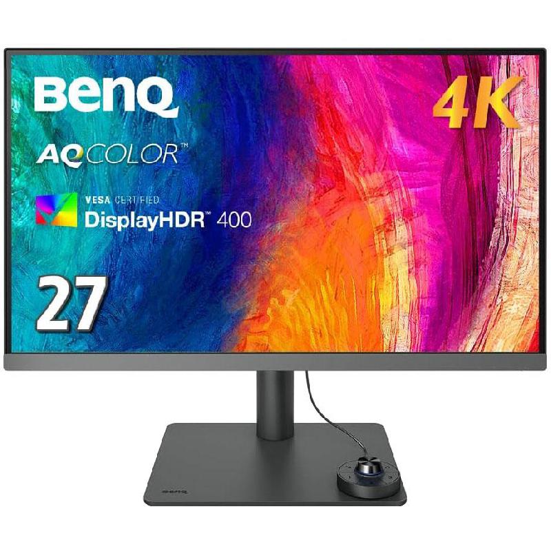 Compare BenQ DesignVue PD2706U 27 Monitor, LED, 4K UHD Ultra HD, 60 Hz, 5ms GtG, Builtin Dual Speaker 2 X 2.5W, Dark Grey at KSA Price