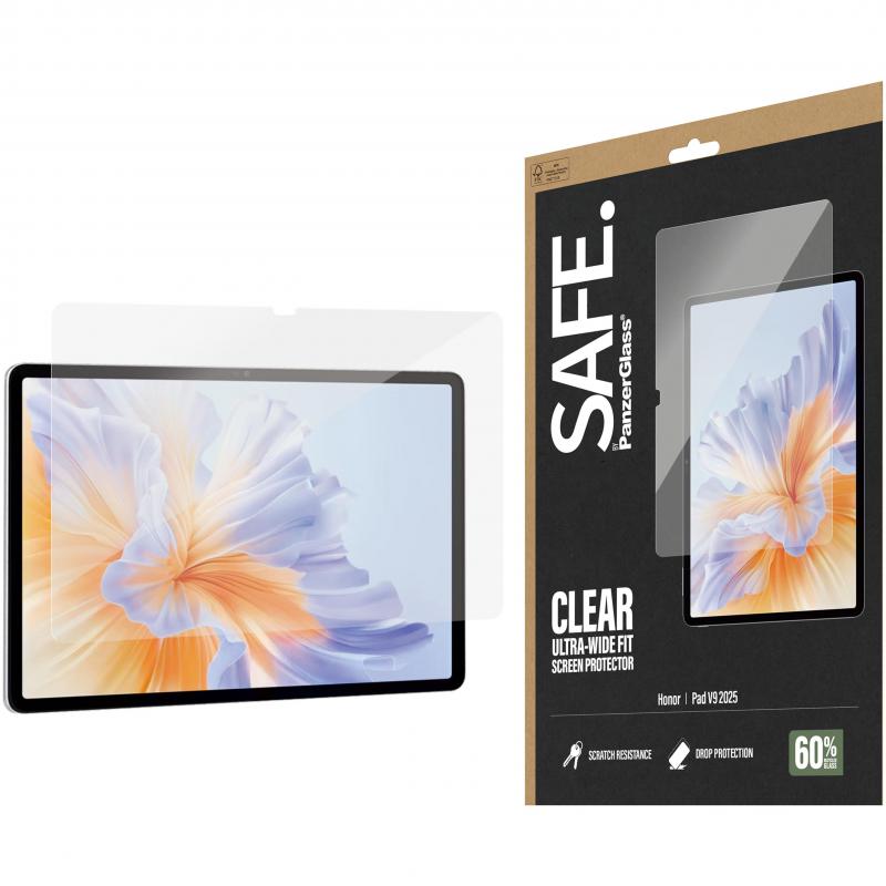 PanzerGlass SAFE Ultra-Wide Fit Tablet Screen Protector,…