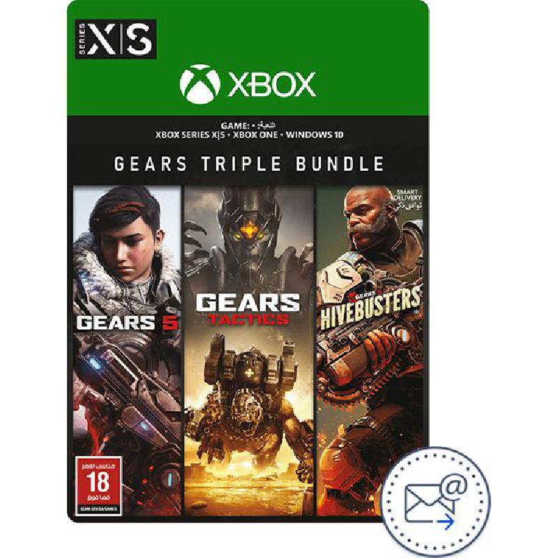 Compare Digital Code, Gears Triple Bundle, Xbox Series XXbox Series SXbox OneWindows 10 Games, Action & Adventure, ESD Delivery by Email at KSA Price