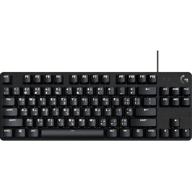 Compare Logitech G413 TKL SE ArabicEnglish Gaming Keyboard, Wired, for Devices with WindowsmacOS, Black at KSA Price
