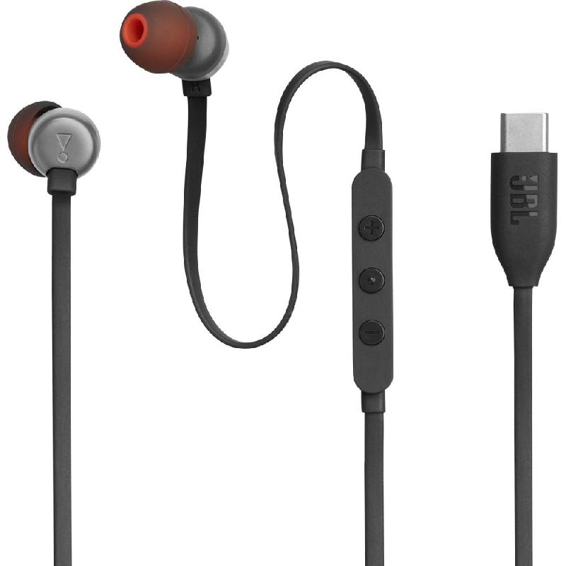 JBL Tune 310C In-Ear Earphones, Wired, USB-C, In-line…