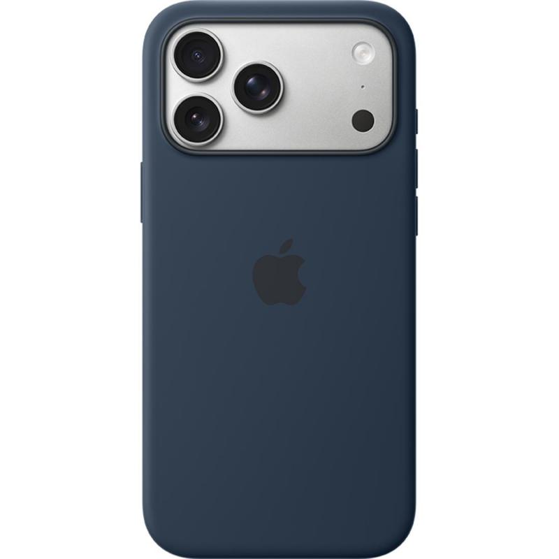 Compare Apple Silicone Back Cover Mobile Case with MagSafe, for iPhone 17 Pro Max, Midnight at KSA Price