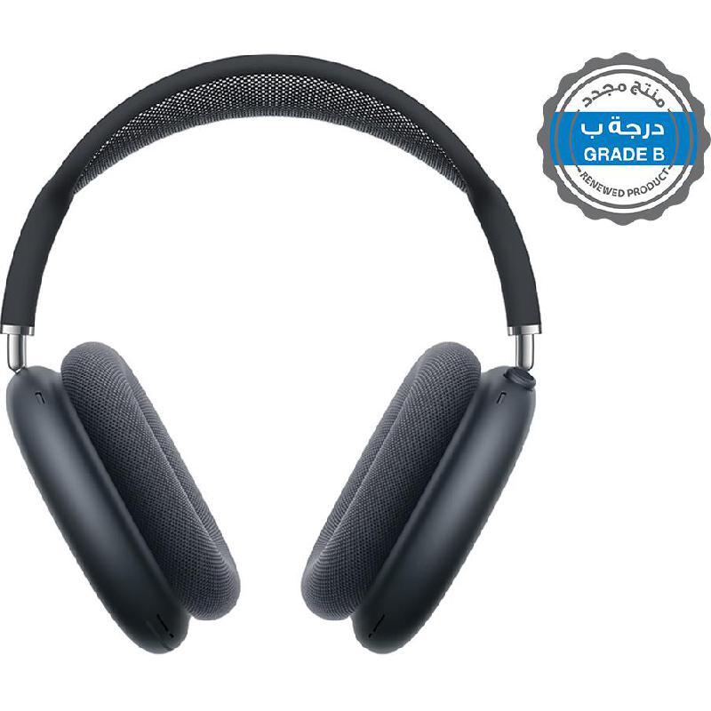 Compare Renewed Grade B Apple AirPods Max OverEar Headphones, Active Noise Cancelling, Bluetooth, USBC Charging, Builtin Microphone, Midnight at KSA Price