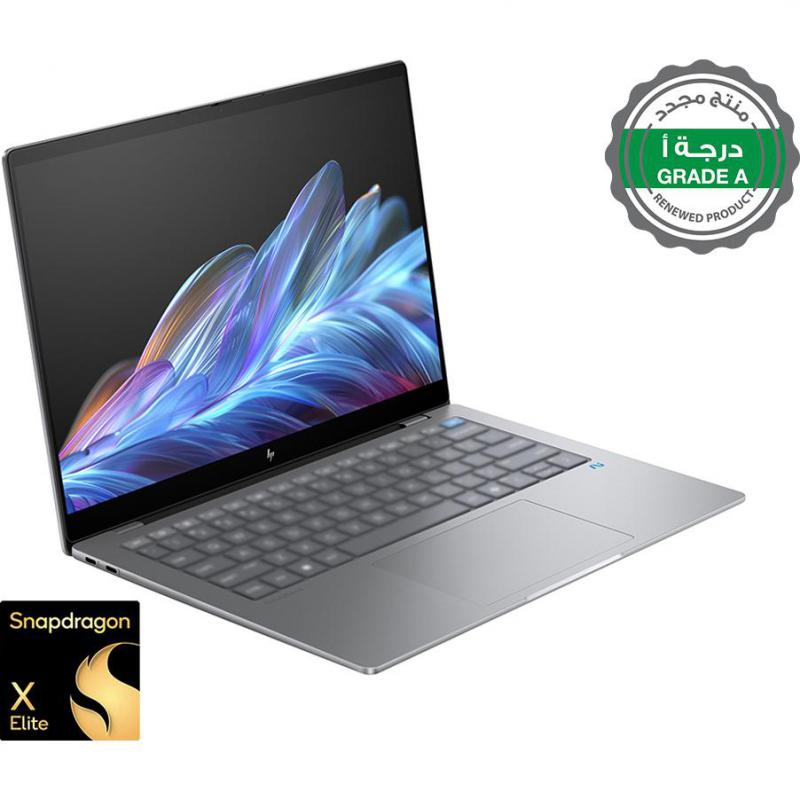 Compare Renewed Grade A HP OmniBook X Laptop, 14, Snapdragon X Elite, 16 GB RAM, 1 TB M.2 NVMe PCIe 4.0 SSD, Windows 11 with Windows 11 Copilot, Integrated Qualcomm at KSA Price